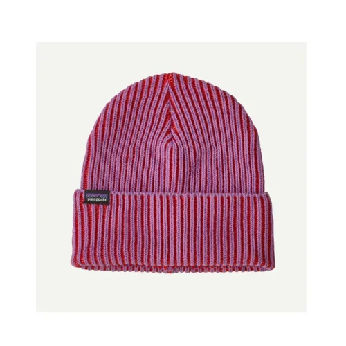 Patagonia Переработанная полиэстеровая пряжа Шапки-бини Женские Активный Фиолетовый