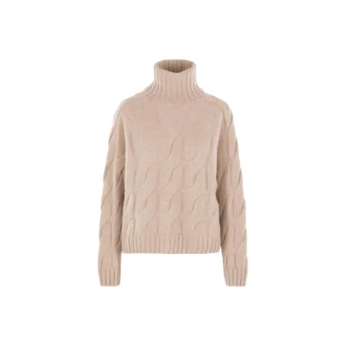 ALLUDE Бежевый Женский Трикотаж