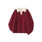 Бургундский (Y Mèo Пиксель Логотип на груди)