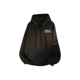 Чёрный [Тяжёлый полиэстер-хлопок] с флисовой подкладкой