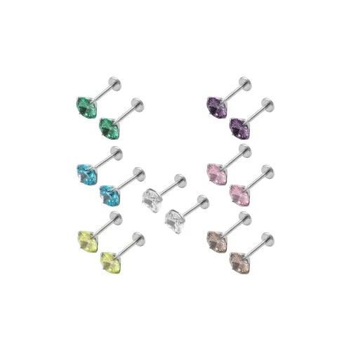 MOREL Сплав Серьги-гвоздики Унисекс