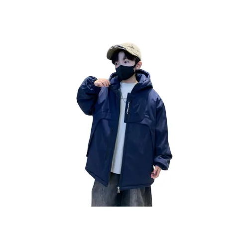 M JBABY Темно-синий Kids Утеплённые куртки