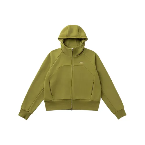 GRAYISMOON Зеленый Женский Свитшот