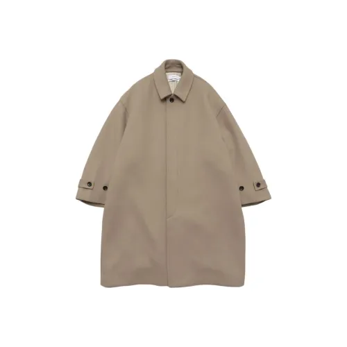 Graphpaper FW25 Свет Melton OVERSIZED Пальто Мужской