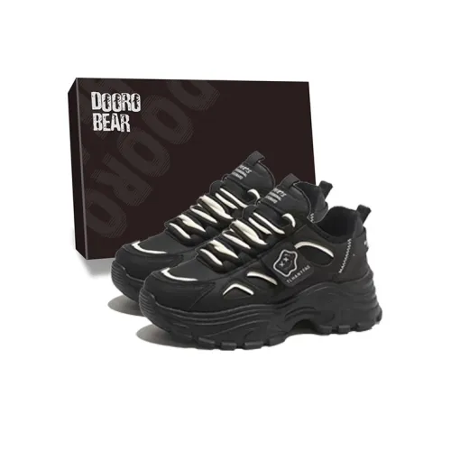 Budding Bear Устойчивые к истиранию противоскользящие низкие топовые кроссовки с толстой подошвой для женщин