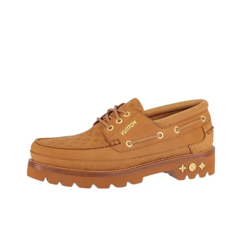 LOUIS VUITTON Ranger Лоферы Мужские Желто-Коричневые