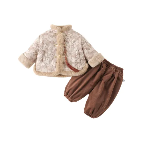 XiaoJinBu Детские комплекты одежды в китайском стиле