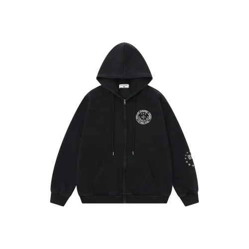 WAYHWEI Черный Унисекс Свитшоты