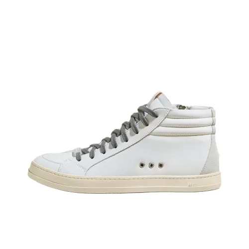 P448 MID Топ Скейтборд Кроссовки Мужские Белые