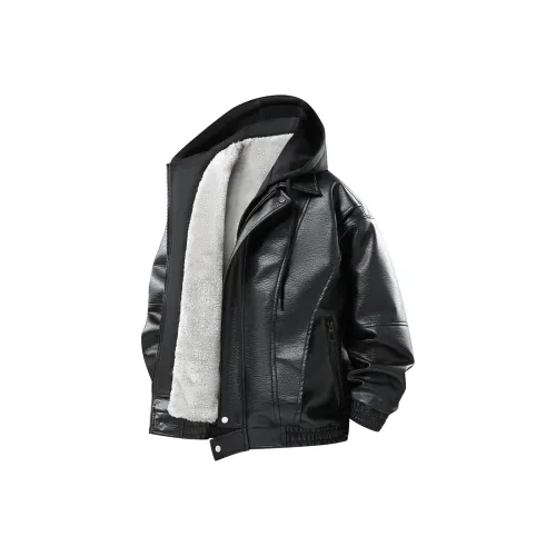FASTFISH Унисекс Кожаные куртки