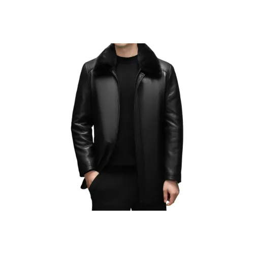 MAREA VESUVIO Кожа Куртка Мужская