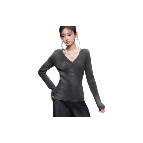 DEDY Earth Серый Женский Трикотаж