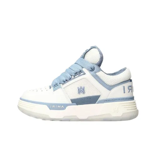 AMIRI MA 1 Low Топ Скейтборд Кроссовки Женские Белые Синие