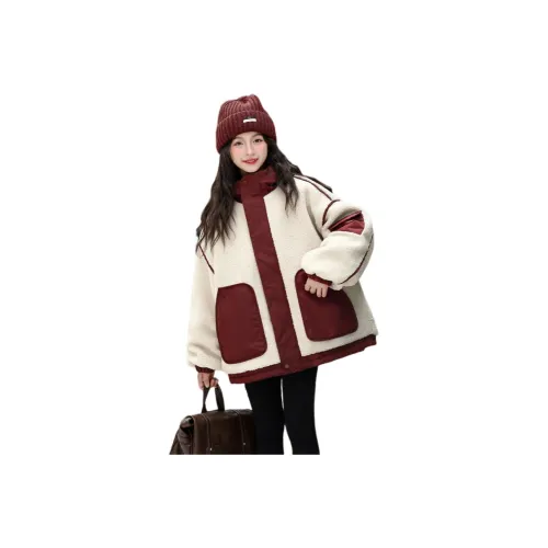 Mu Qingqing Хлопковый пуховик для подростков