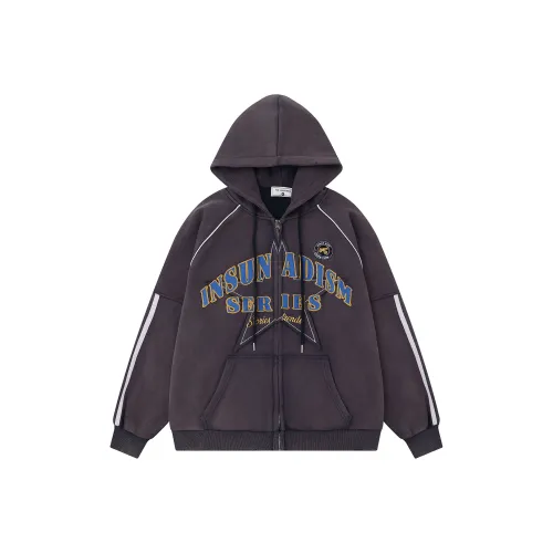 WAYHWEI Темно-синий Унисекс Свитшоты