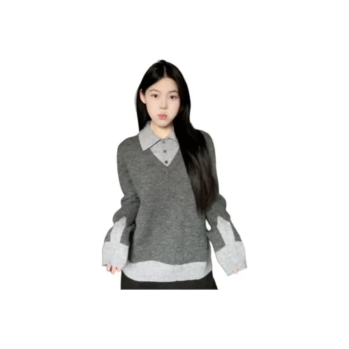 TUOFEI Серый Унисекс Трикотаж