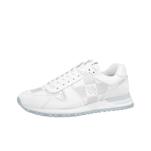 LOUIS VUITTON Run Away Low Топ Повседневная обувь Мужская Белая