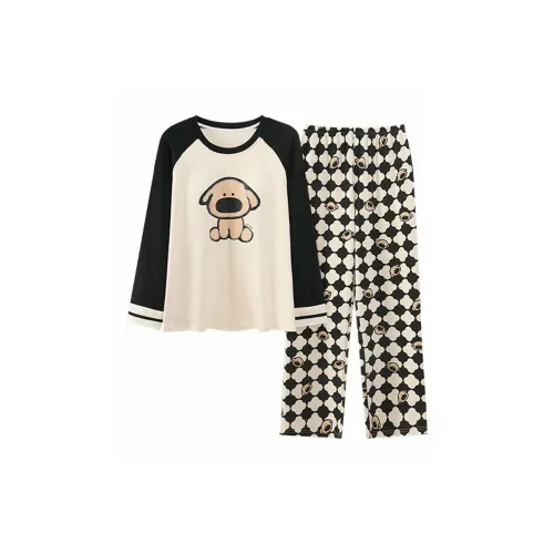 GOSO Абрикос Женские Пижамные Комплекты