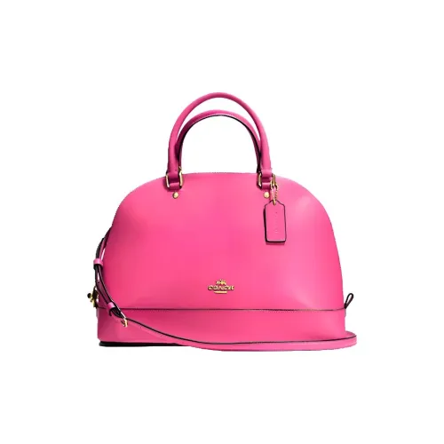 COACH Sierra Кожа Сумка Большая Женская Erasers Розовый