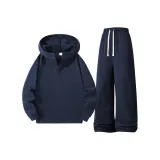 Синий [Флисовая подкладка, наборы одежды]