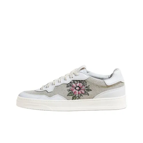 P448 Bali Холст Низкий Топ Скейтборд Кроссовки Женские Белые