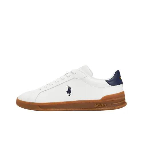 Polo Ralph Lauren Heritage Court II Low Skateboard Кроссовки Унисекс Белые