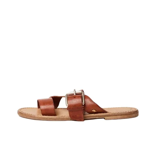 Golden Goose Margaret Резиновая подошва Слипоны Женские Коричневый