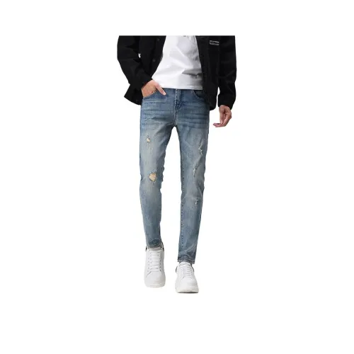 JIKENDI Ankle Длина (размер в длину) Брюки Мужской