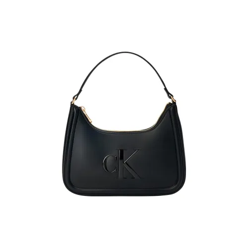 CALVIN KLEIN Сумка из синтетического материала плечо сумка среднего размера женская космический черный