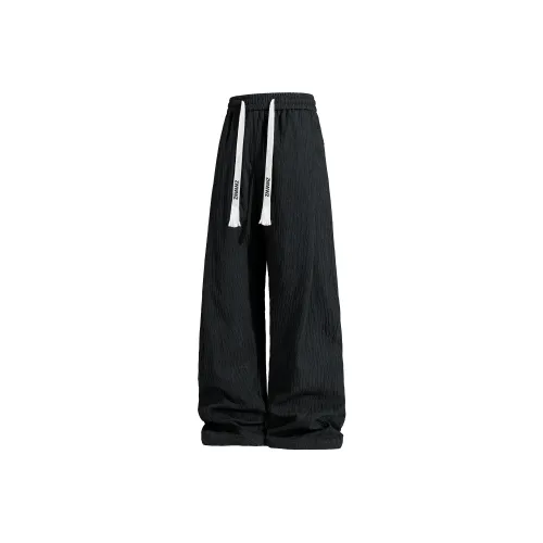 ZWWWZ Вязаные тренировочные штаны унисекс