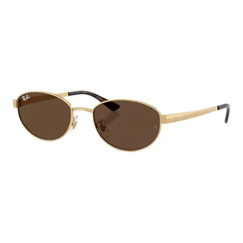 RayBan Металл OVAL SUNGLASSES Унисекс Полированный Aristal Золото