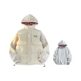 Жилет цвета экрю + белый и серый свитшот с фотинией