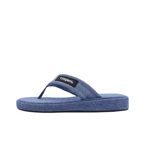 COPERNI Резина Подошва Шлепанцы Женские Синие