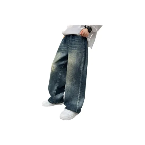 Mu Tong Teenager Синий Kids Jeans