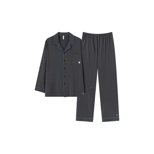 FENTENGCARE Серый Мужской Пижамный Комплект