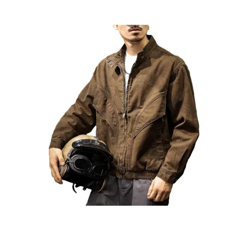 LUJIEBANG Темно-коричневые мужские куртки