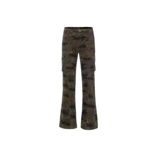 THE AIER Камуфляж Унисекс Карго Брюки
