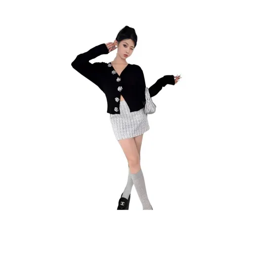 PZHK Черный розовый JEWEL Женские Трикотаж