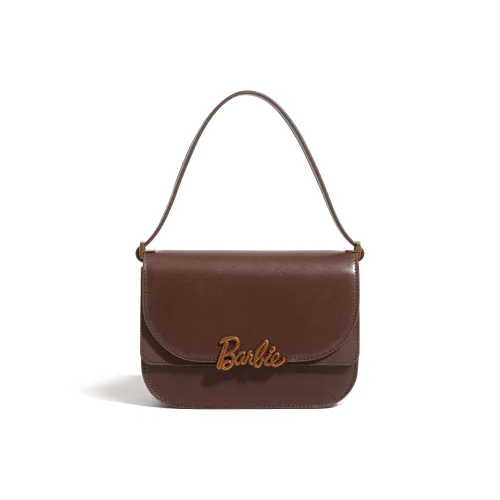 Барби Синтетическая кожа Сумка через плечо Женская Коричневый Черный