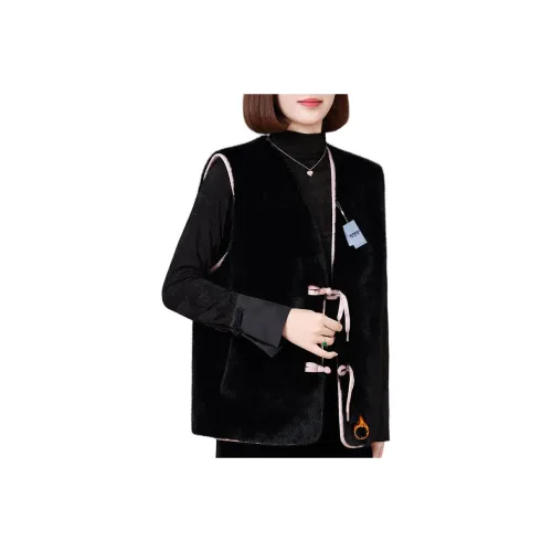 EMINU National Стиль Жилет Женские