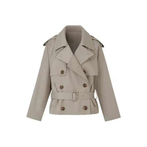 INCO VIBE Хаки Женская Тренч-куртка