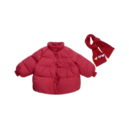 ZHIO Цвет изображения с Шарфом Kids Утеплённые куртки