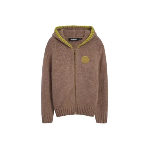 Desigual Кофе CAMEL Женская Трикотаж