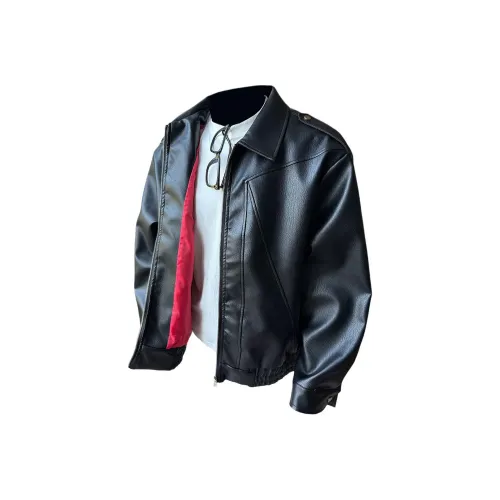 SOUL WORKER Кожа Куртка Унисекс