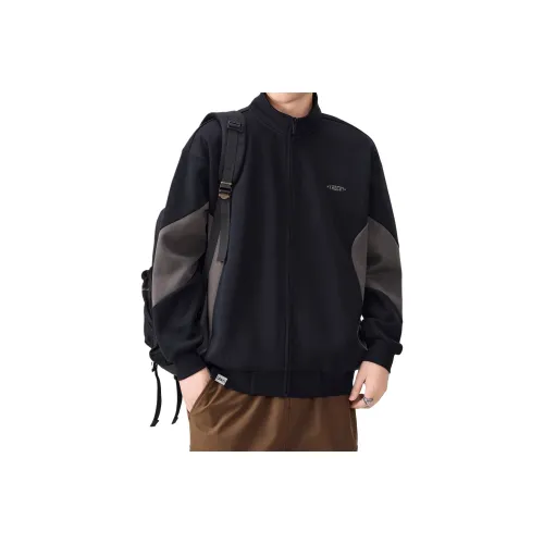 【Dme】 Кардиган Свитшот Унисекс Черный и Серый