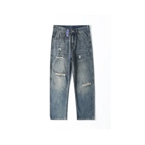 98SQUID Blue Unisex Jeans