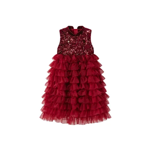 Disney Анкора Красный Детские Платья