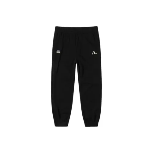 EVISU Черные Мужские Повседневные Штаны