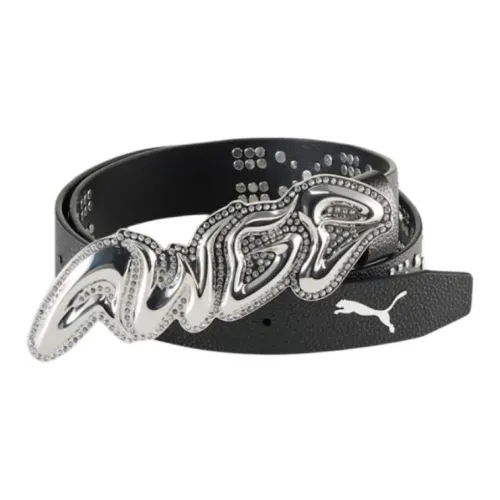 PUMA ASAP Rocky Co Бренд Кожаные ремни Унисекс Черный