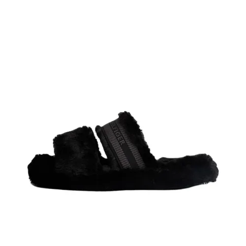 Tommy Hilfiger Rubber Slide Тапочки Женские Черные